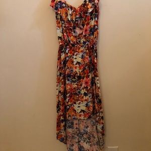 Multi Color Floral Dress